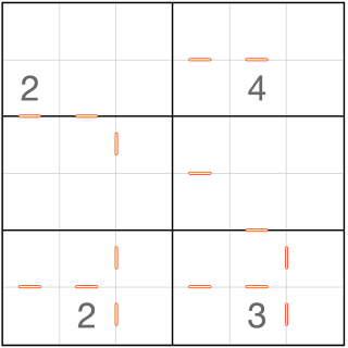 Sudoku Consécutif 6x6