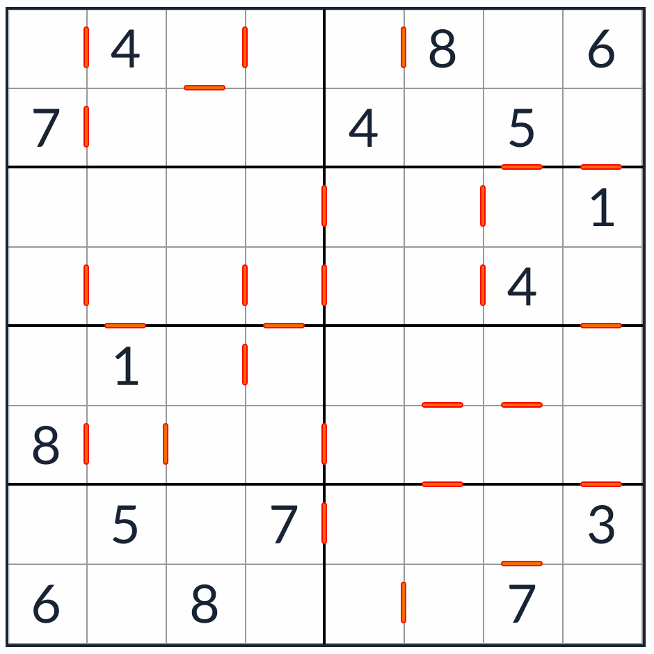 Sudoku 8x8 consécutif