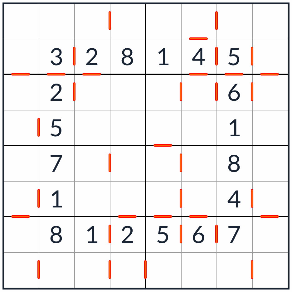 Anti-Knight Sudoku 8x8 consécutif