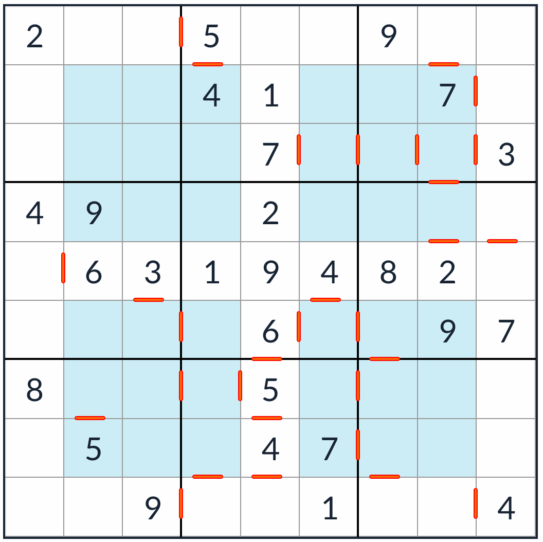 Anti-Knight hyper Sudoku consécutif