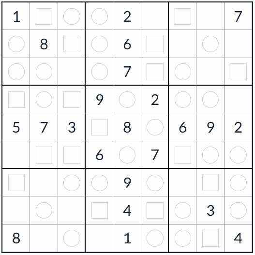 Anti-King A même - Sudoku