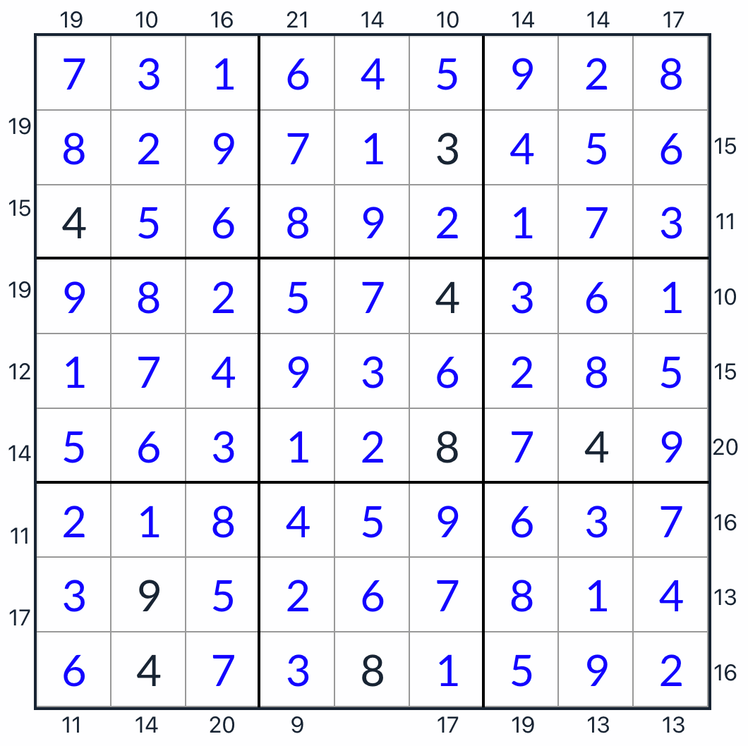 Crame anti-King Sudoku