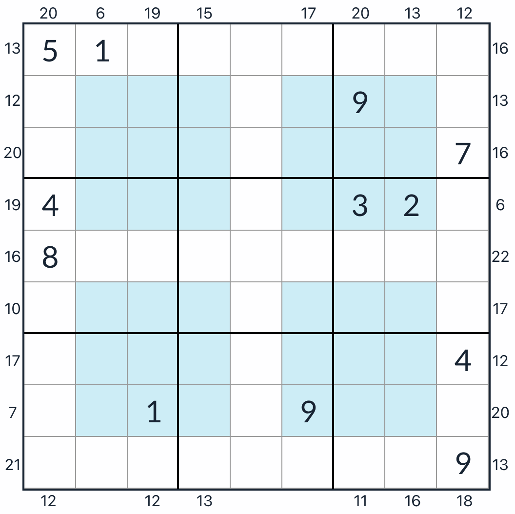 Hyper Frame anti-King Sudoku