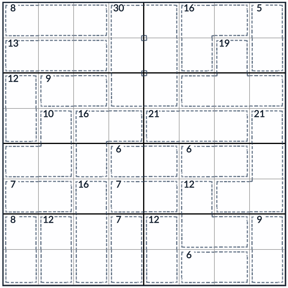 Tueur anti-Knight Sudoku 8x8