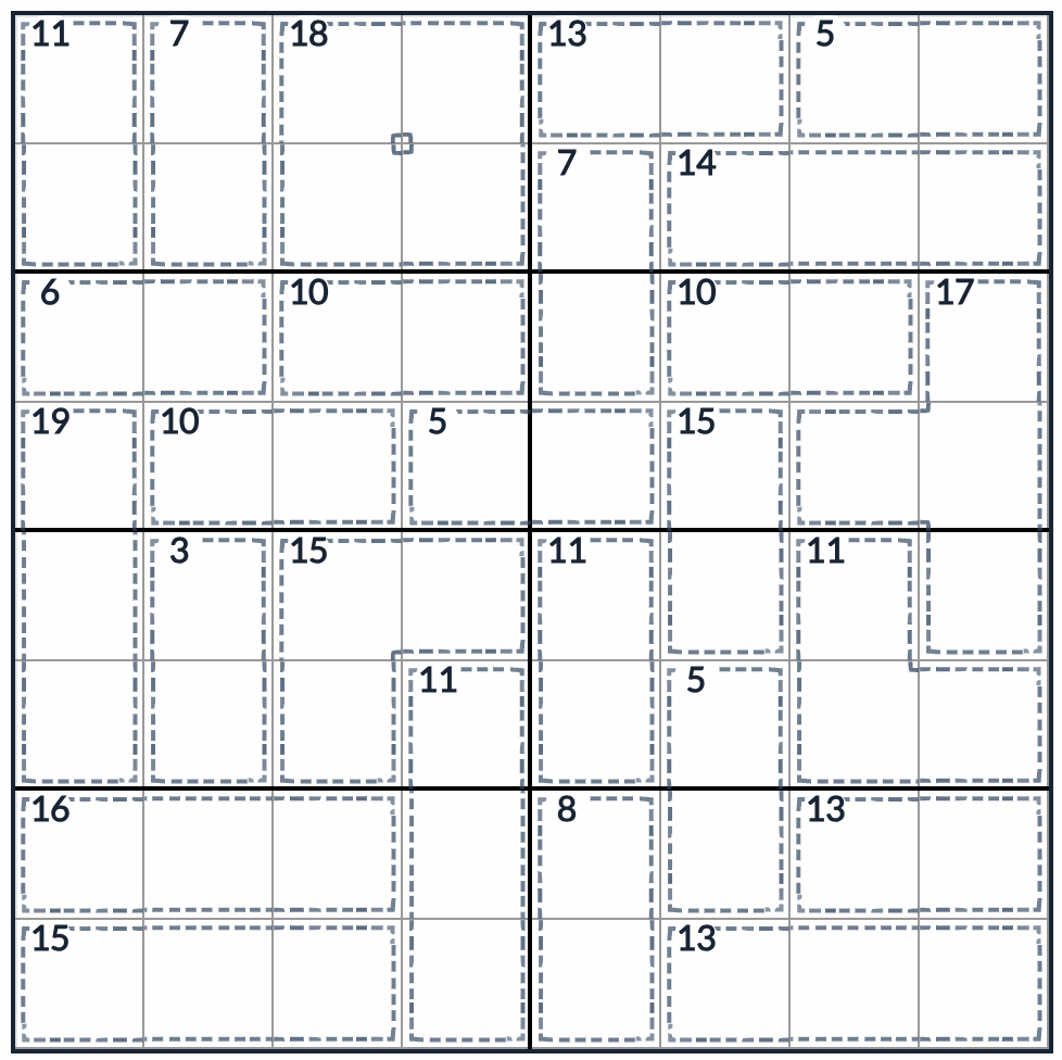 Tueur anti-Knight Sudoku 8x8