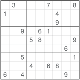 Sudoku non consécutif